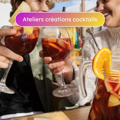 Ateliers créations cocktails